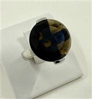 Ring Pryngeps Man in Silver Zircone KA0280 - KA0280